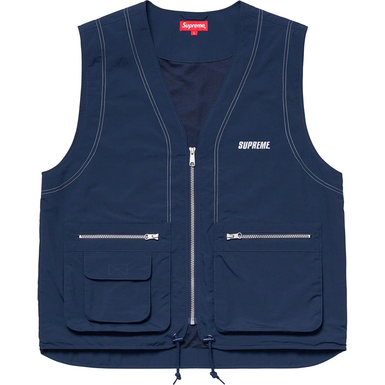 Nylon Cargo Vest view 3